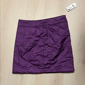 NWT REI Purple Puffer Skirt